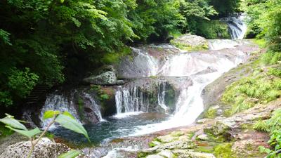 奥蓼科 御射鹿池から足を伸ばしておしどり隠しの滝へ、 八方台でアブアタック