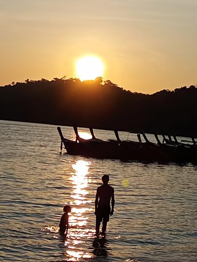 2025MAR①ANA特典航空券で行くタイの秘島リぺ島へ再び!タイロングステイ！ANAでバンコクとタイ航空でハジャイからのリペ島編