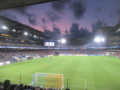 長崎のピーススタジアムへサッカー観戦の旅2