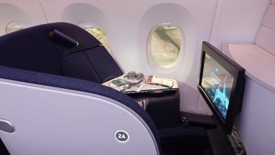 AY42(ICN-HEL)ビジネスクラス機内食