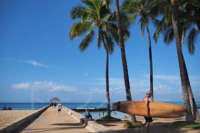 ANAの特典ビジネスでハワイに行こうwith嫁はん♪2025年01月