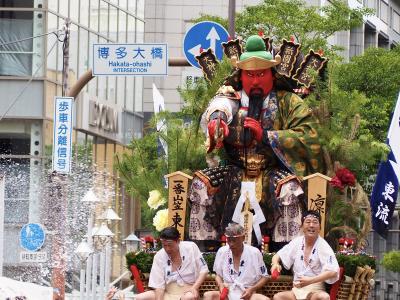 豪快！2025年 博多祇園山笠    7月13日は『集団山笠見せ』
