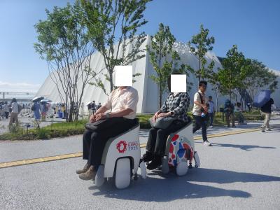 2025年7月大阪･関西万博(13回目)FutureLifeVillage(様々な体験Unit-One試乗VRｸﾞﾗｽ)コモンズーC館