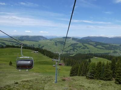 ドロミテガルディナ渓谷とベルガモ2025 1・2日目(ミラノからオルティセイへ・シウジ高原)