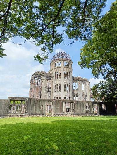 新幹線で行く　広島　岡山　週末旅　day1