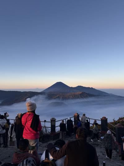 2025夏ジャワ島&バリ島(2)_ブロモ山、プナンジャカン展望台