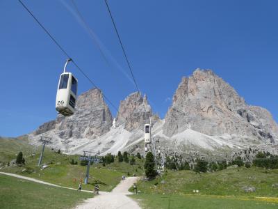 ドロミテガルディナ渓谷とベルガモ2025 4日目(セッラ峠・サッソルンゴ周辺)