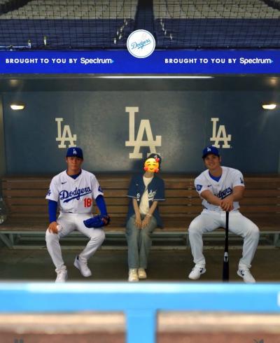 プリゲームツアーとドジャース観戦2日目【叔母と甥の初ロサンゼルスその5】