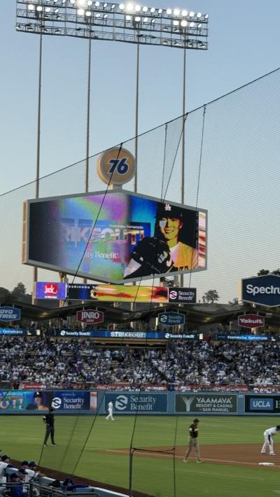 メルローズでのショッピングとドジャース観戦4戦目【伯母と甥の初ロサンゼルスその7】