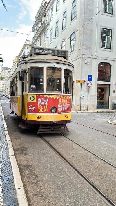 【ヨーロッパ1ヶ月周遊ひとり旅11】トラムがオシャレなリスボンの街。次はいよいよアフリカ大陸へ!