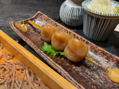 仙台で美味しい板そばと玉こんにゃくを食べました 2025