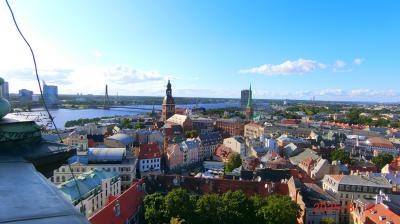 夏休み北欧の旅⑥最後の拠点ラトビア・リガへ到着！バルト海の真珠の街並みを堪能！