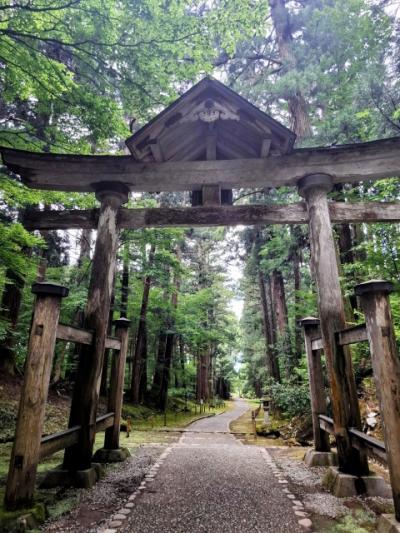 福井県の平泉寺白山神社と永平寺参拝