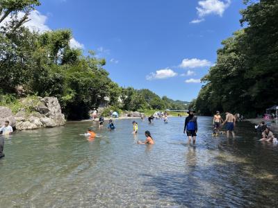 2025年7月21日　川遊び