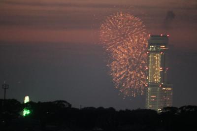 サプライズりんくう花火（SiSりんくうタワー）