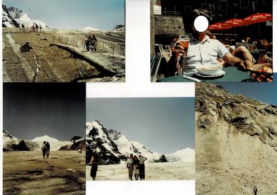 セピア色の思い出：オーストリアのグロースグロックナー山岳道路を走り、パステルツェ氷河を歩く。