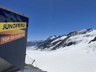 シニアひとり旅 2025年は絶景のスイス③ メンリッヒェン~ユングフラウヨッホ