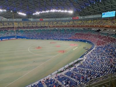 野球を見に名古屋へ。今年のプロ野球はおもしろいです。