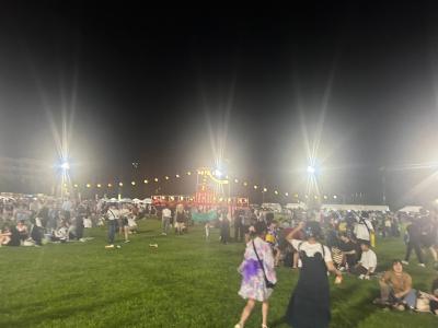 夜に入間自衛隊航空基地の花火を観るまでに入間と狭山を散歩