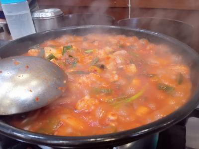 釜山名物ナッコプセを食す！！！