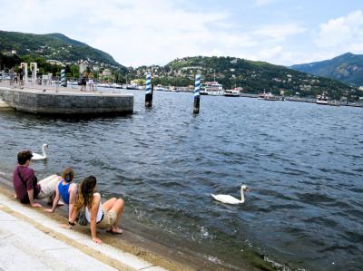 イタリア湖水地方とドロミテ紀行#2-2025年7月13日(日)ボートは何処に?コモ湖遊覧ハプニング