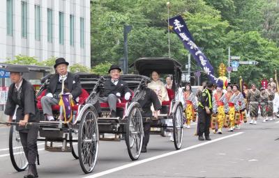 Japan 札幌・旭川・小樽2025⑧ハイカラな北海道神宮例大祭の行列