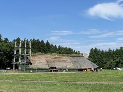 青森３泊４日の旅　１日目　三内丸山遺跡　ねぶたの家ワ・ラッセ　ねぶた小屋　弘前宿泊