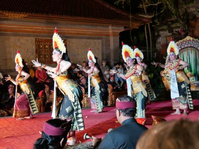 マレーシア航空ビジネスクラスで行くバリ島　８．緑豊かなウブドに移動し街巡り　その２．ウォーター・パレスとアレン・サグン宮殿