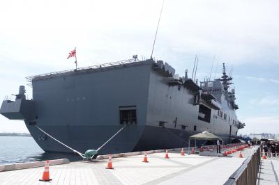 清水マリンフェスタ2025  護衛艦【ひゅうが】　初です
