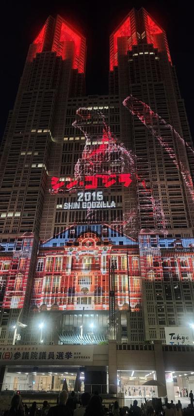 2025激暑夏!(^▽^;) ③『TOKYO Night & Light』静止画で見る東京都庁世界最大のプロジェクションマッピング