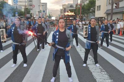 熱帯夜の思い出“長野びんずる”夏まつりで踊り狂う