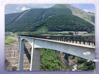 新阿蘇大橋&#12316;立野駅