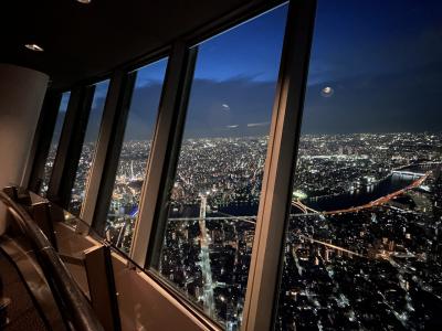 レオ・レオーニ展からのスカイツリーでトワイライトと夜景を楽しむ