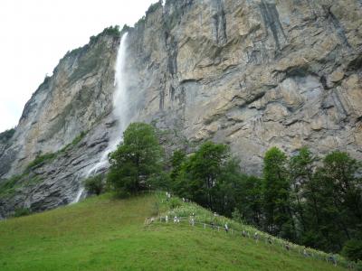 ユングフラウ　ハイキング③（シュテッヘルベルク～ラウターブルンネン）