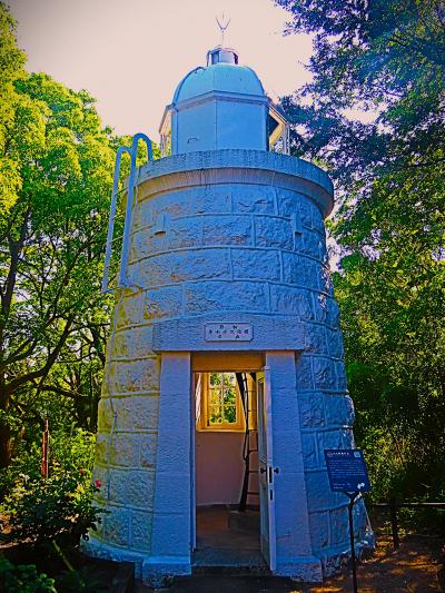 高松盛夏14　四国村d　大久野島灯台　旧鍋島灯台退息所等　☆楮蒸し小屋-警鐘台-消防屯所