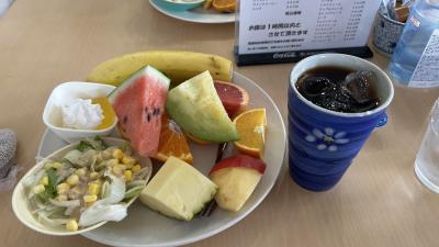 果物山盛りモーニングと岐阜資料館