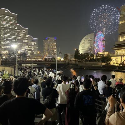 【8/3-5 横浜】人生2回目の転職、後片付けと再スタート準備とみなとみらい花火と…
