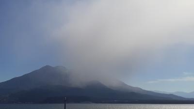 爆発的噴火の桜島！
