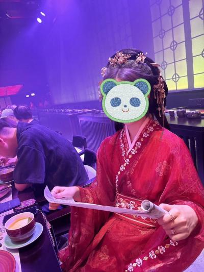 初めての重慶 女二人旅part2 古代文化体験レストラン編