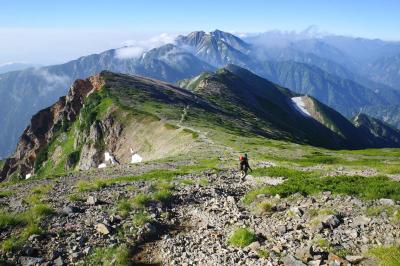 岩場オンチが行く不帰キレット