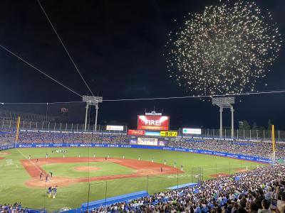 2025年8月　真夏のナイター観戦
