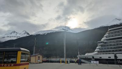 アラスカクルーズ3（スキャグウェイ）