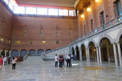 初めての北欧周遊7（前半） ストックホルム市庁舎へ