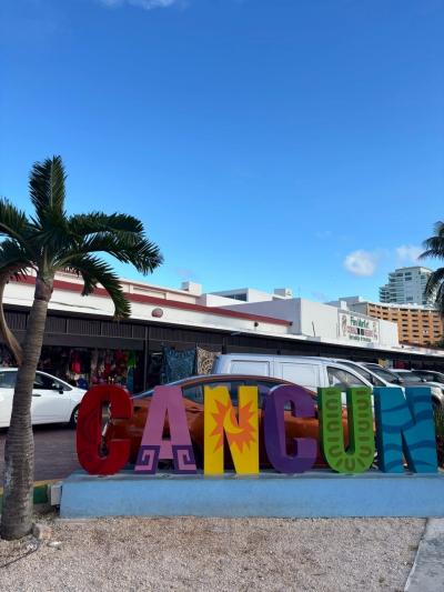 娘と2人 メキシコカンクン9日間①