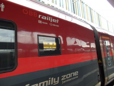 2023年オーストリア＆ドイツのX’masマーケット【９５】アウグスブルクからウィーンへ