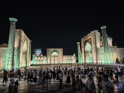 ウズベキスタン5【サマルカンド1日目】