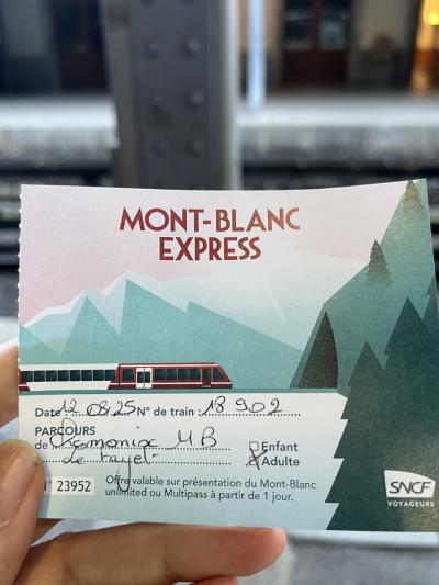 夫婦旅シャモニー・ミラノ14日間⑥モンブラントラムウェイ→【ベルビュー→ル・プラリオン】