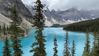 北米旅行2025(2) レイク・ルイーズ&モレーン湖編