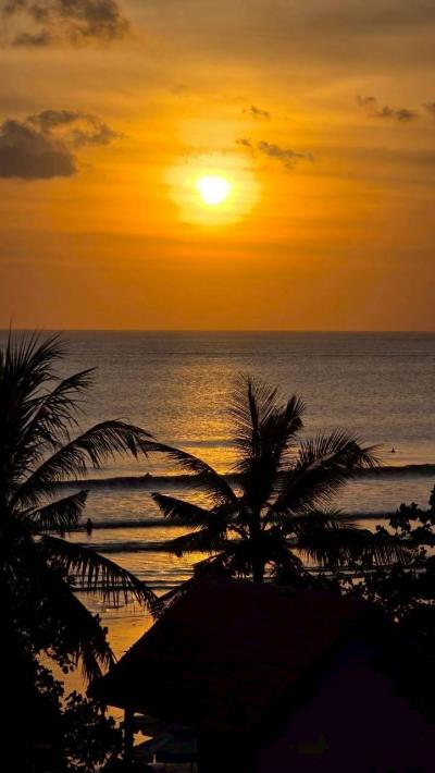 乾季のバリは最高！➕熱帯のシンガポール⭐︎1日目のクタ