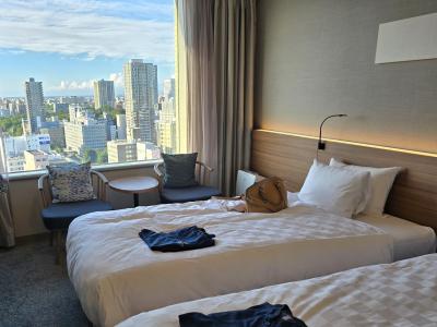 2025年夏北海道5日間、その3、札幌プリンスホテルとすすき野、苫小牧72ゴルフ